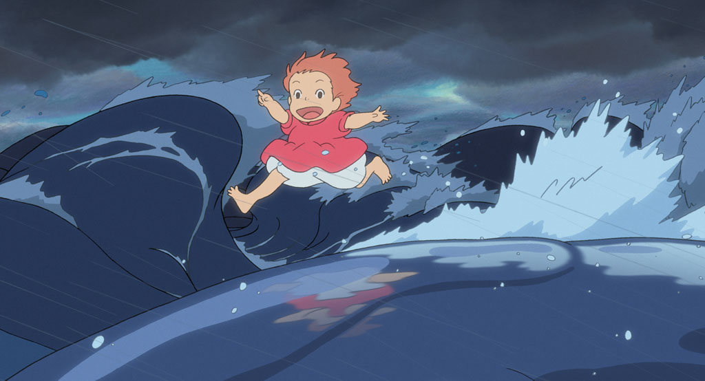 Film d'animation « Ponyo sur la falaise »