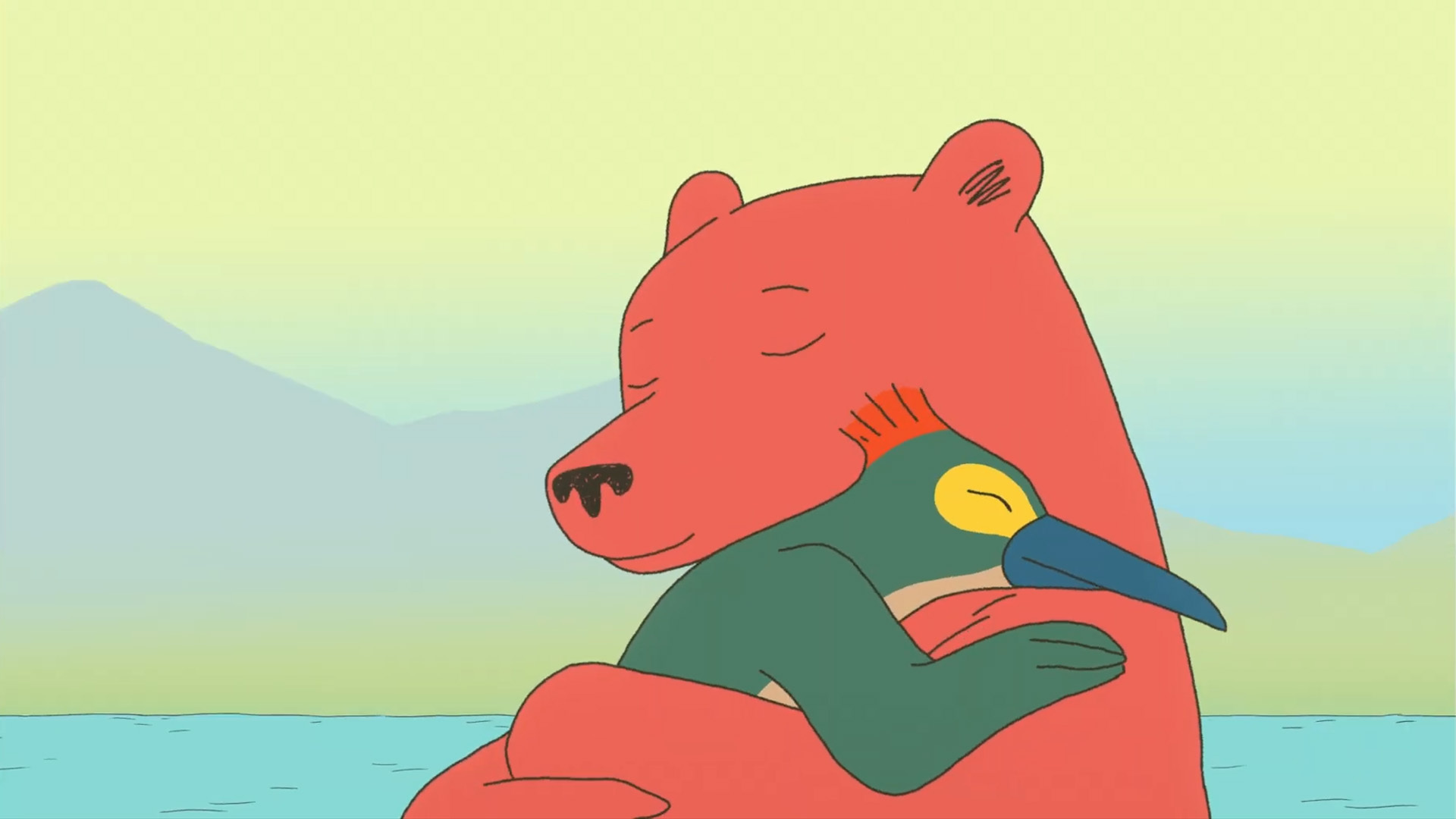 L&rsquo;Ourse et l&rsquo;oiseau