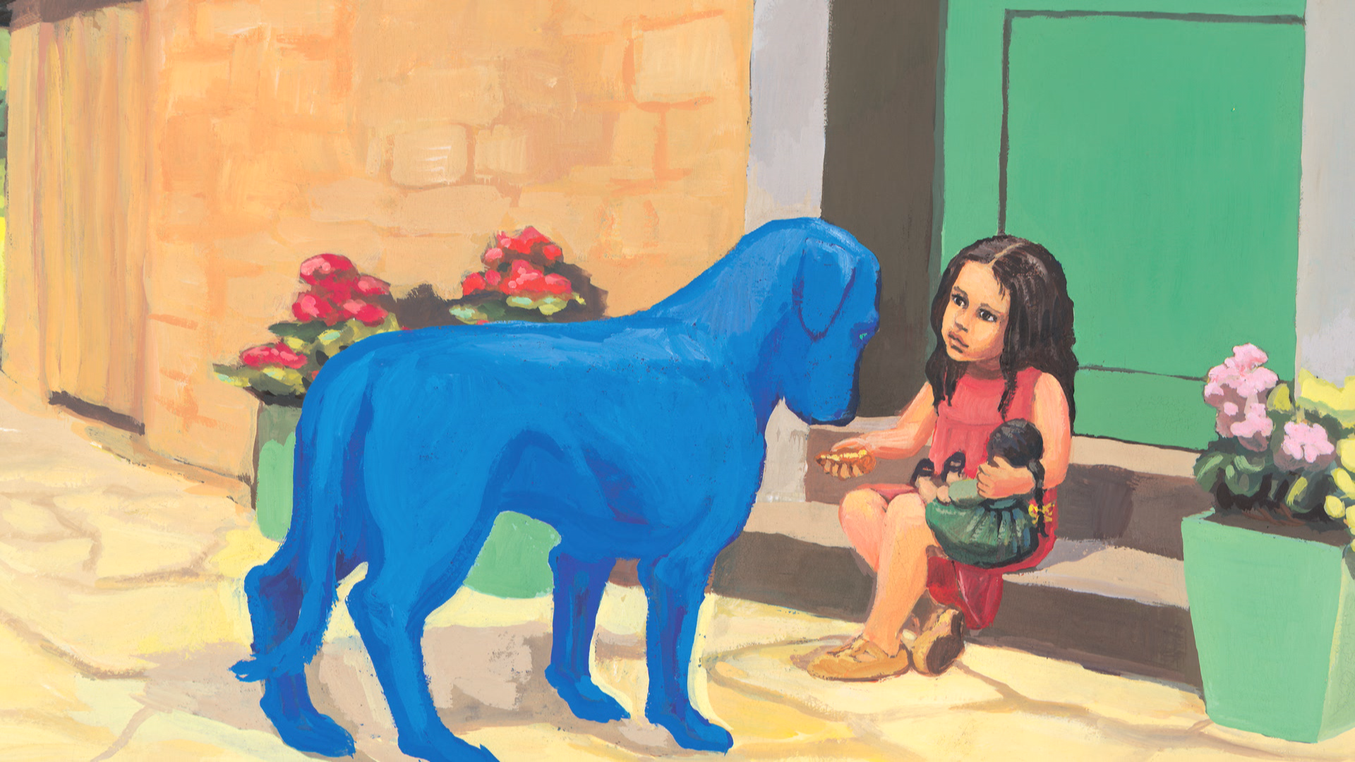 Chien bleu et autres belles histoires de l&rsquo;école des loisirs